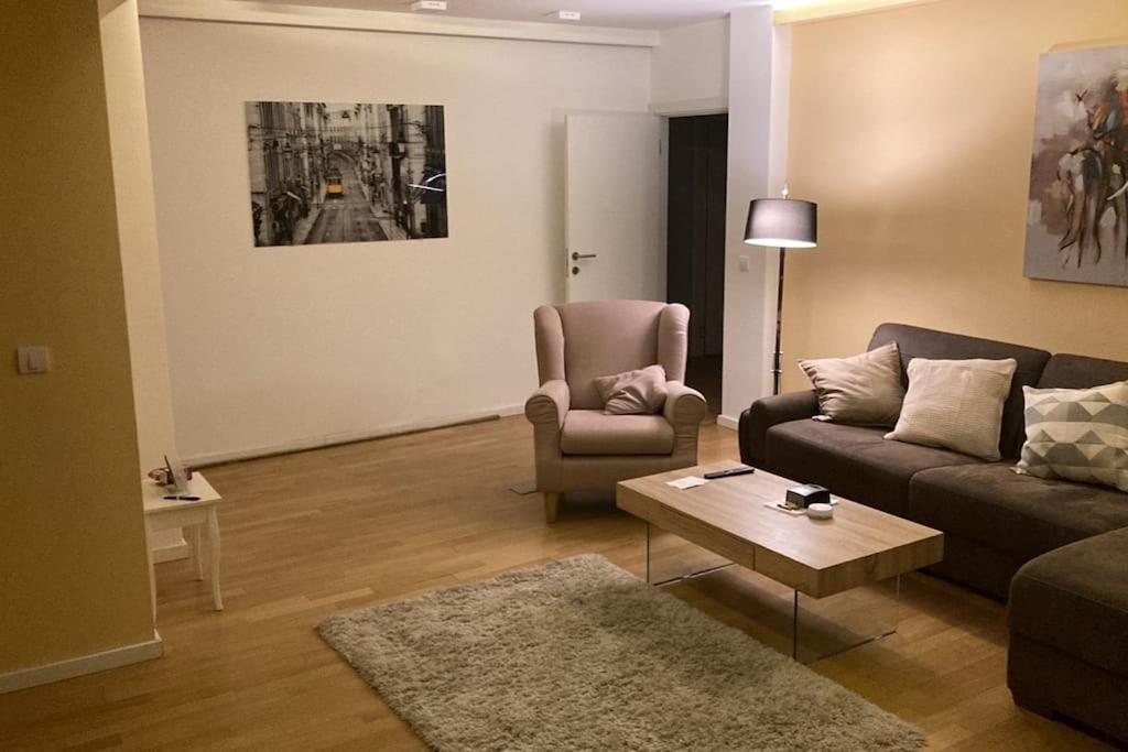 Crown Central Three Bedroom Apartment Belgrad Dış mekan fotoğraf