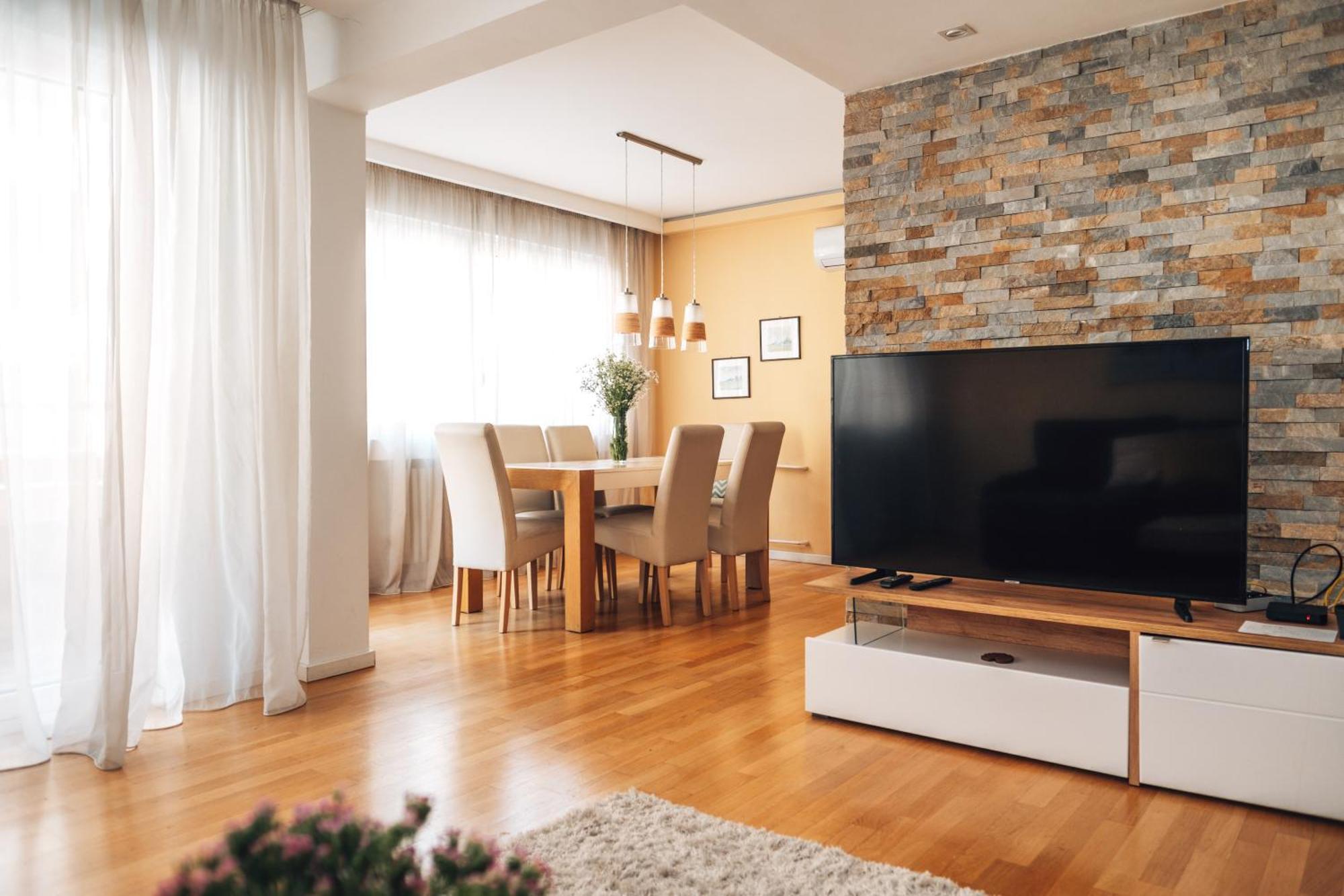 Crown Central Three Bedroom Apartment Belgrad Dış mekan fotoğraf