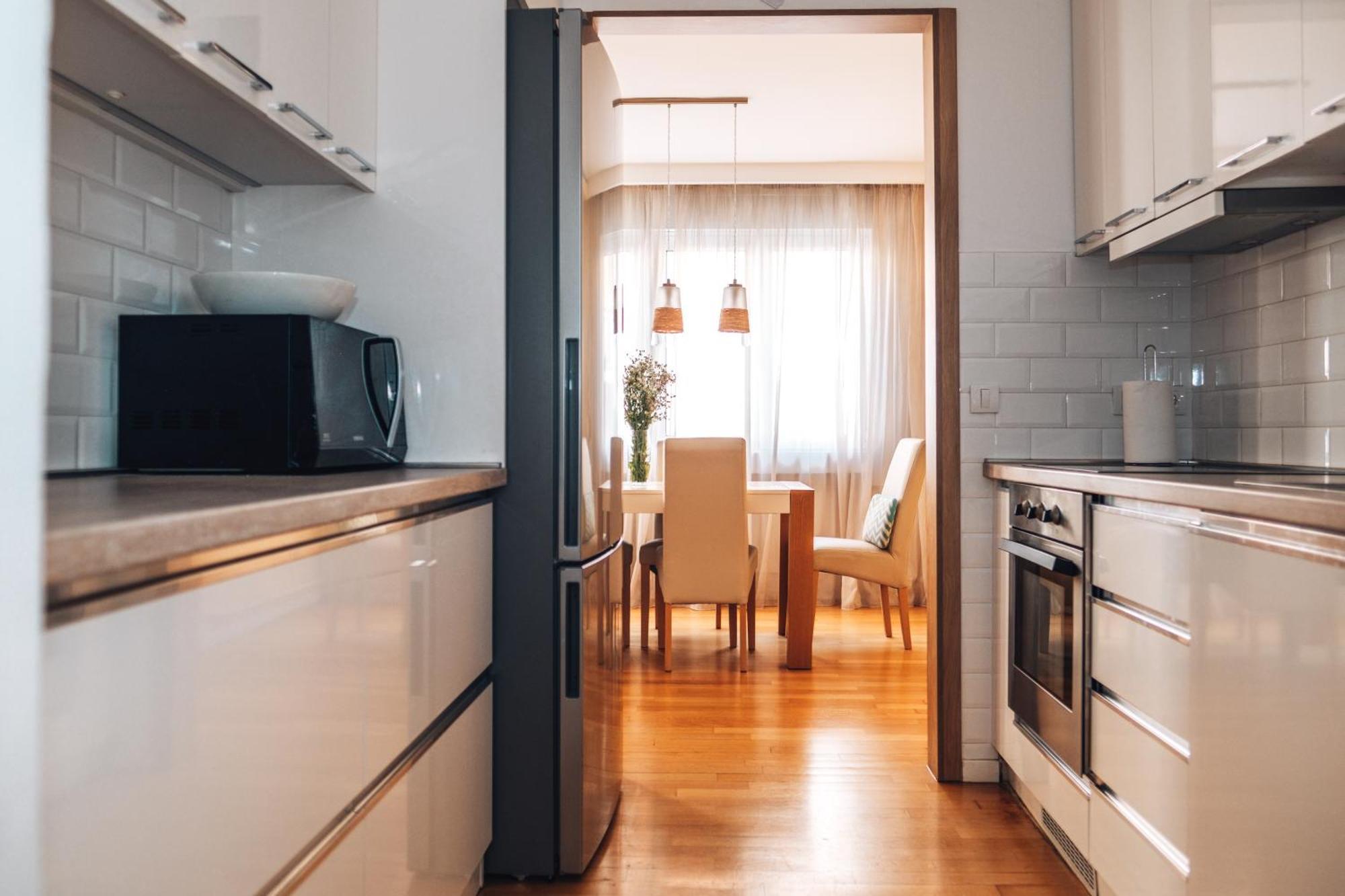 Crown Central Three Bedroom Apartment Belgrad Dış mekan fotoğraf