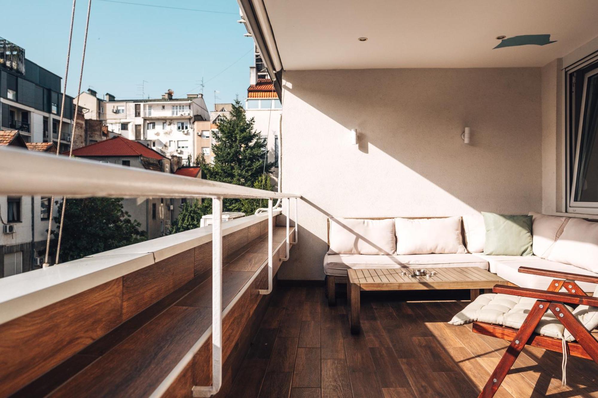Crown Central Three Bedroom Apartment Belgrad Dış mekan fotoğraf